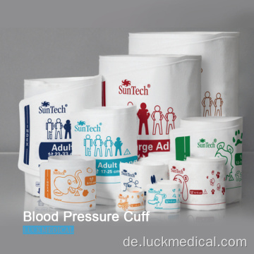 Einwegmanschette für Blutdruck -Dualrohr